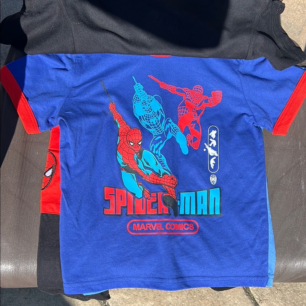 Marvel Spiderman Graphic Tee - Black & Red